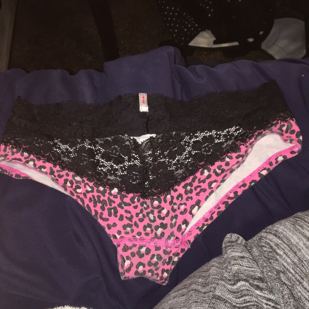 pink cheetah underwear